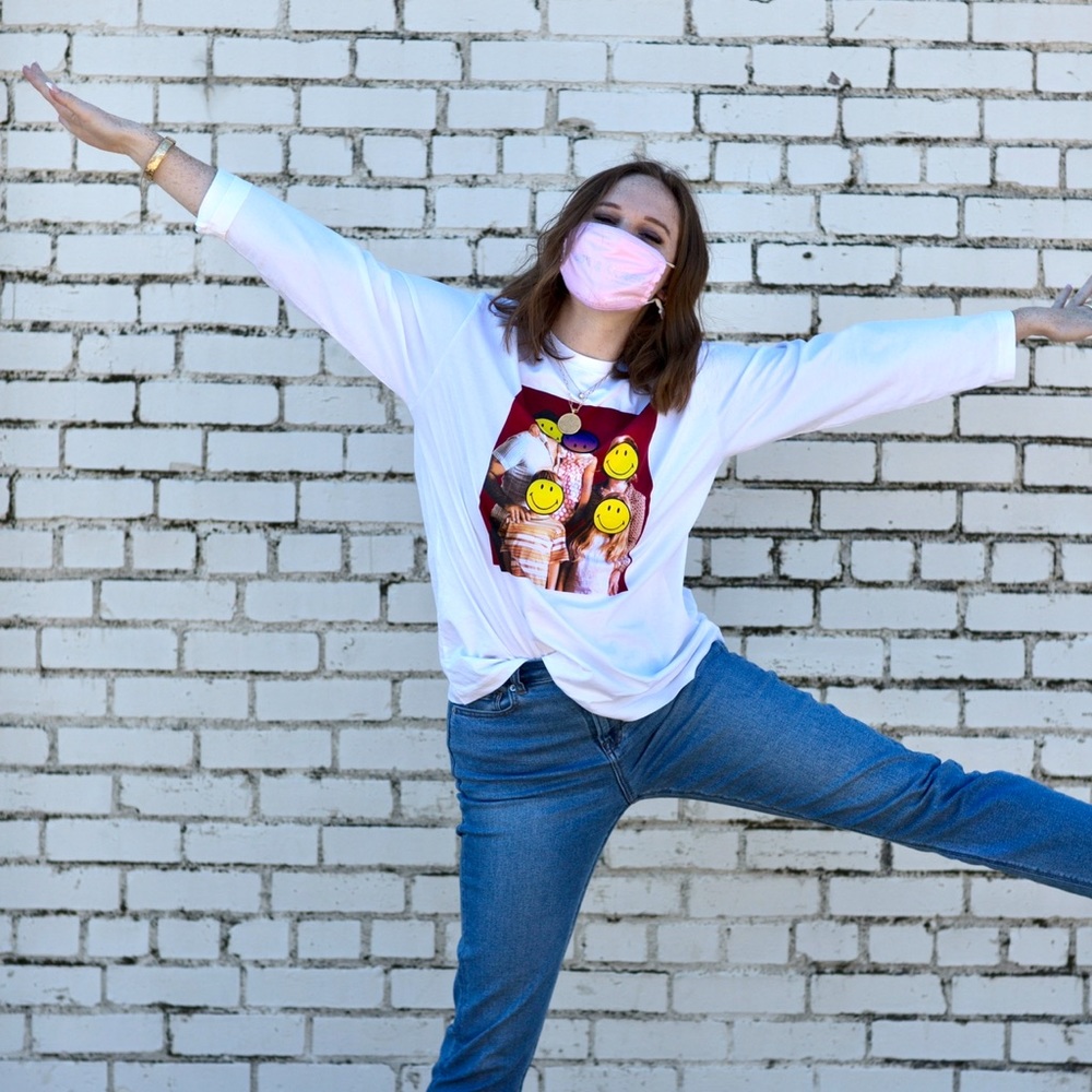 Zara Limited Edition Smiley Tee